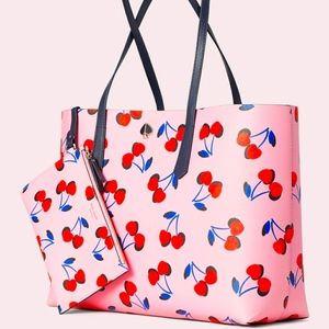 Kate Spade Large Molly Tote Cherries